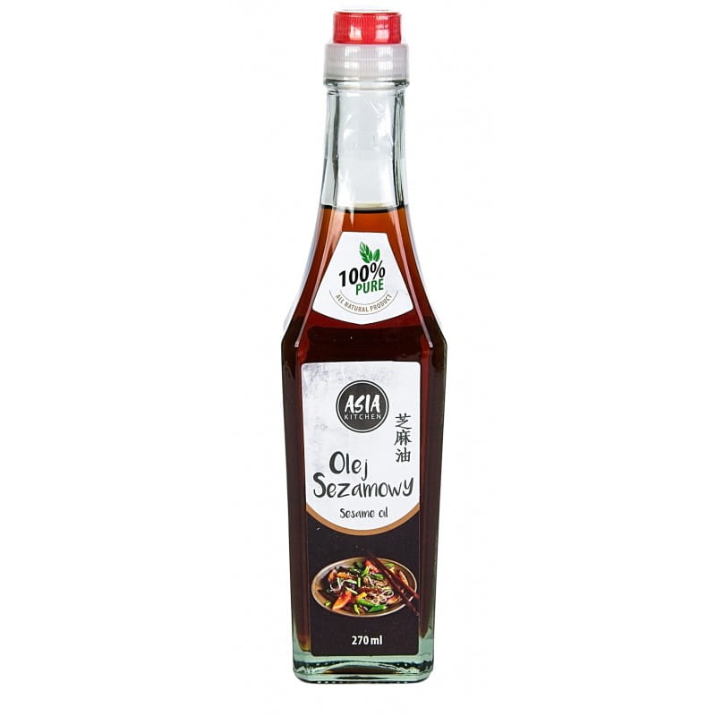 Olej sezamowy 270ml 100% Asia Kitchen