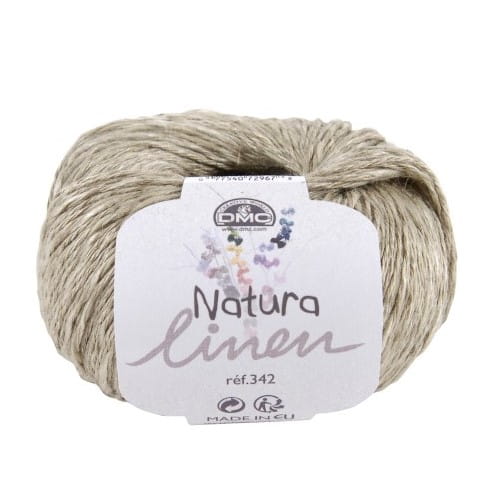Włóczka lniana DMC Natura Linen kol. 31 naturalny