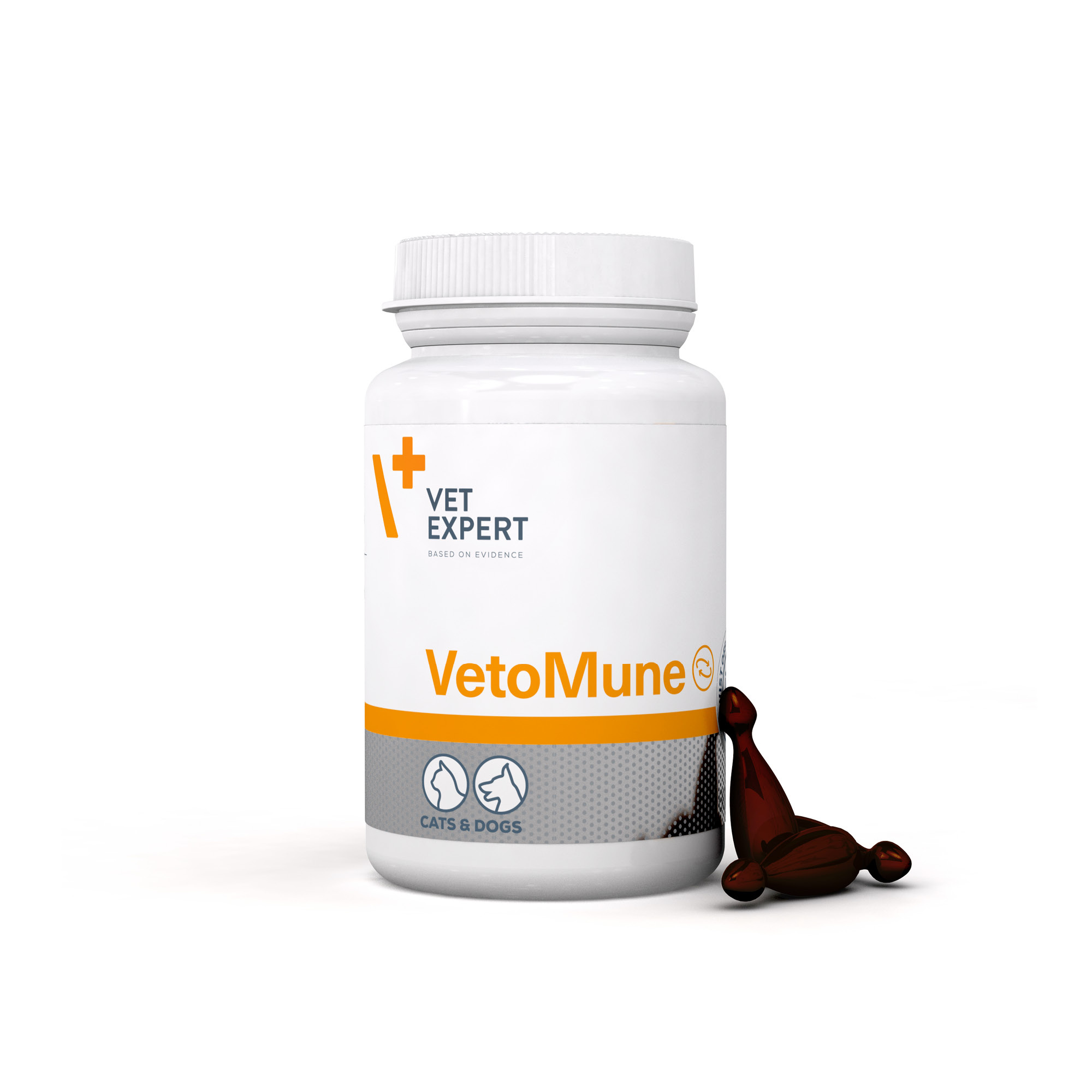 VET EXPERT VetoMune | 60 kaps. Twist Off | Odporność Psa i Kota
