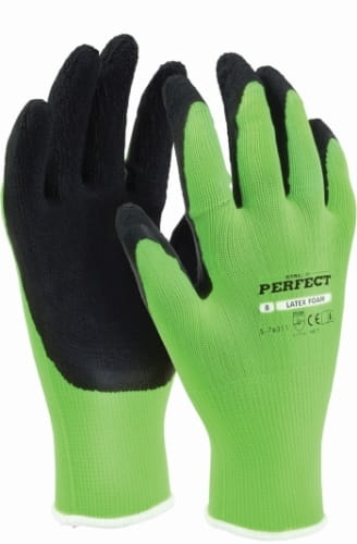 STALCO RĘKAWICE POLIESTROWE S-LATEX FOAM 10" S-763
