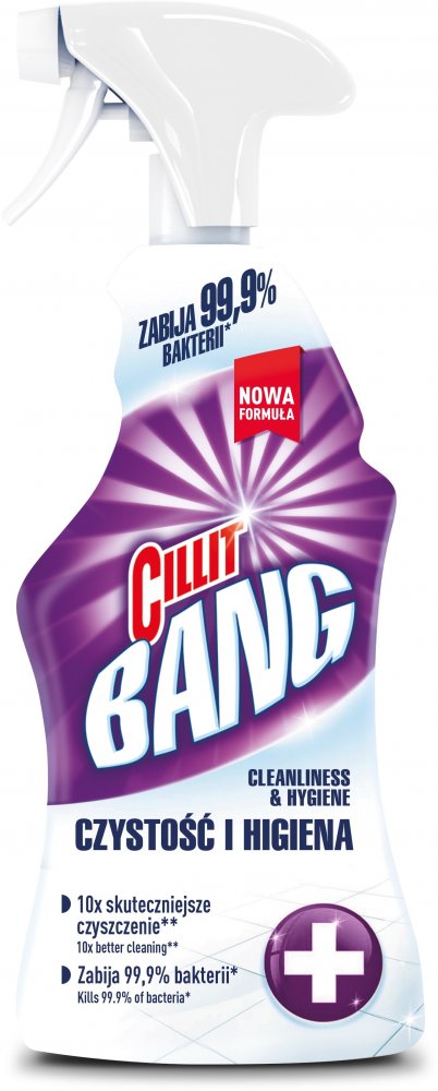 Cillit Bang Środek do czyszczenia Wybielanie i Higiena, spray 750 ml
