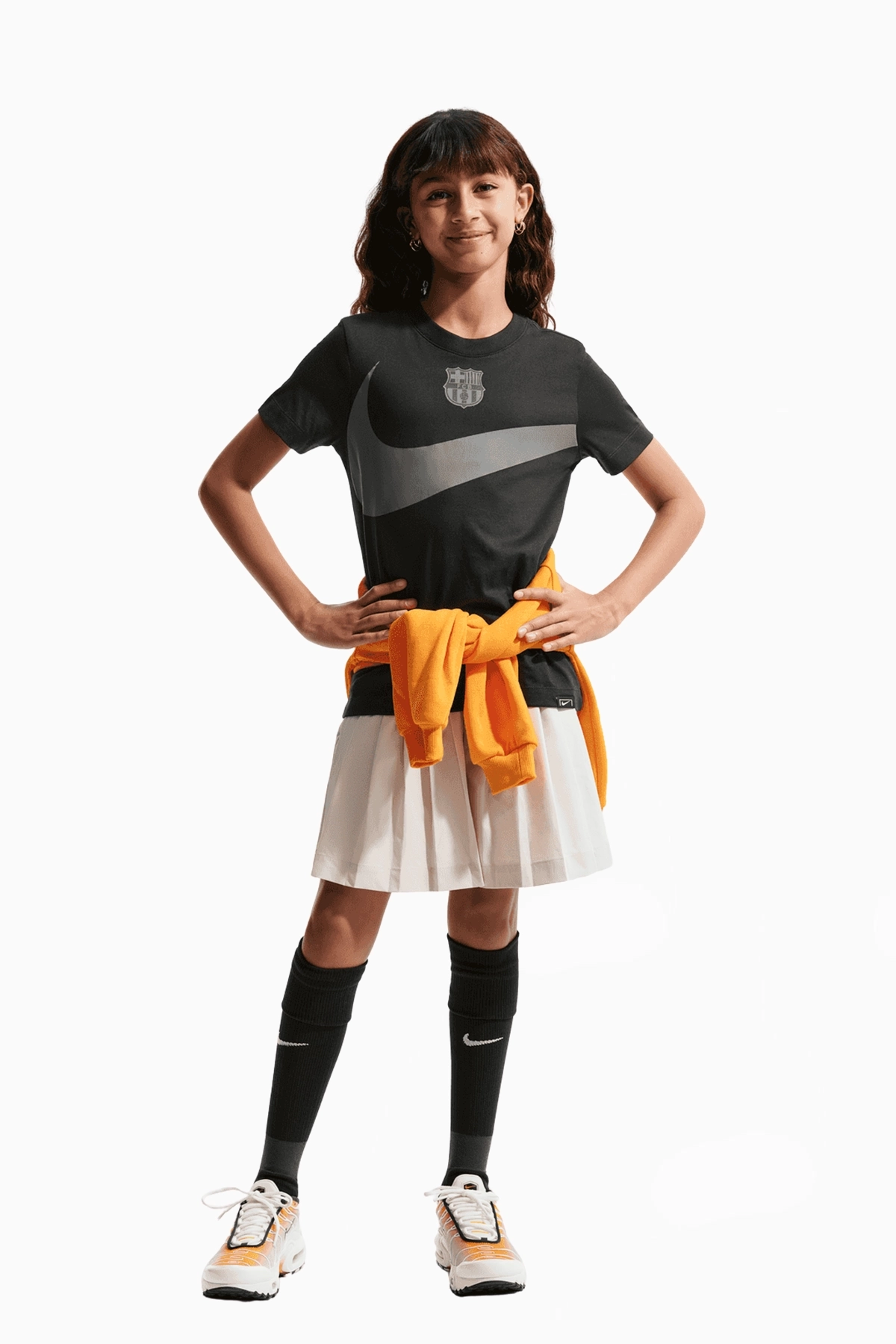 Koszulka Nike FC Barcelona 25/26 Swoosh Junior - Zielony