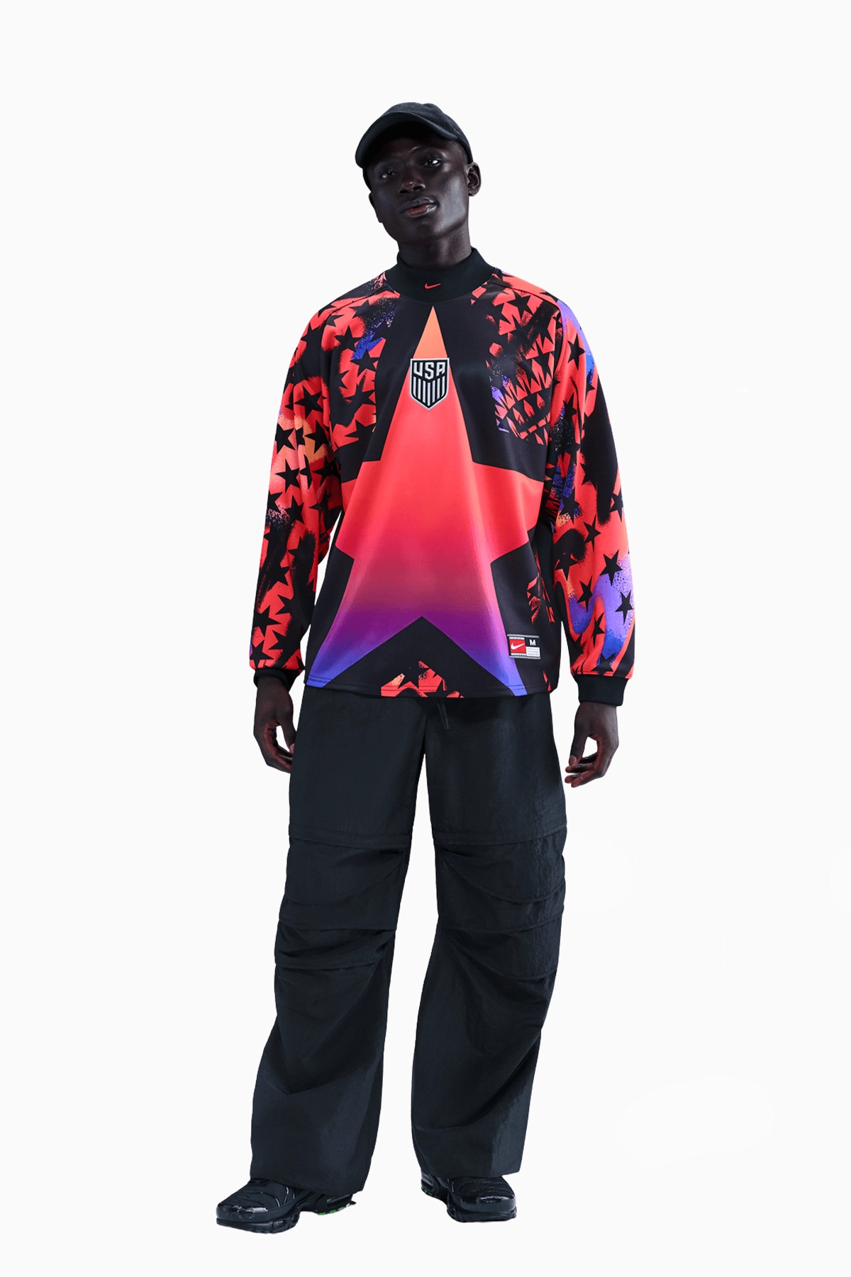Koszulka z długim rękawem Reprezentacji USA Nike Goalkeeper Authentic - Multikolor