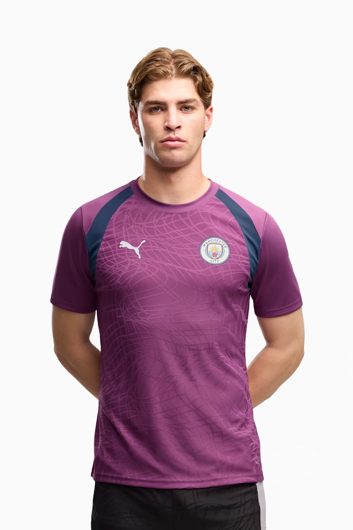 Koszulka Puma Manchester City 26/27 Training - Fioletowy