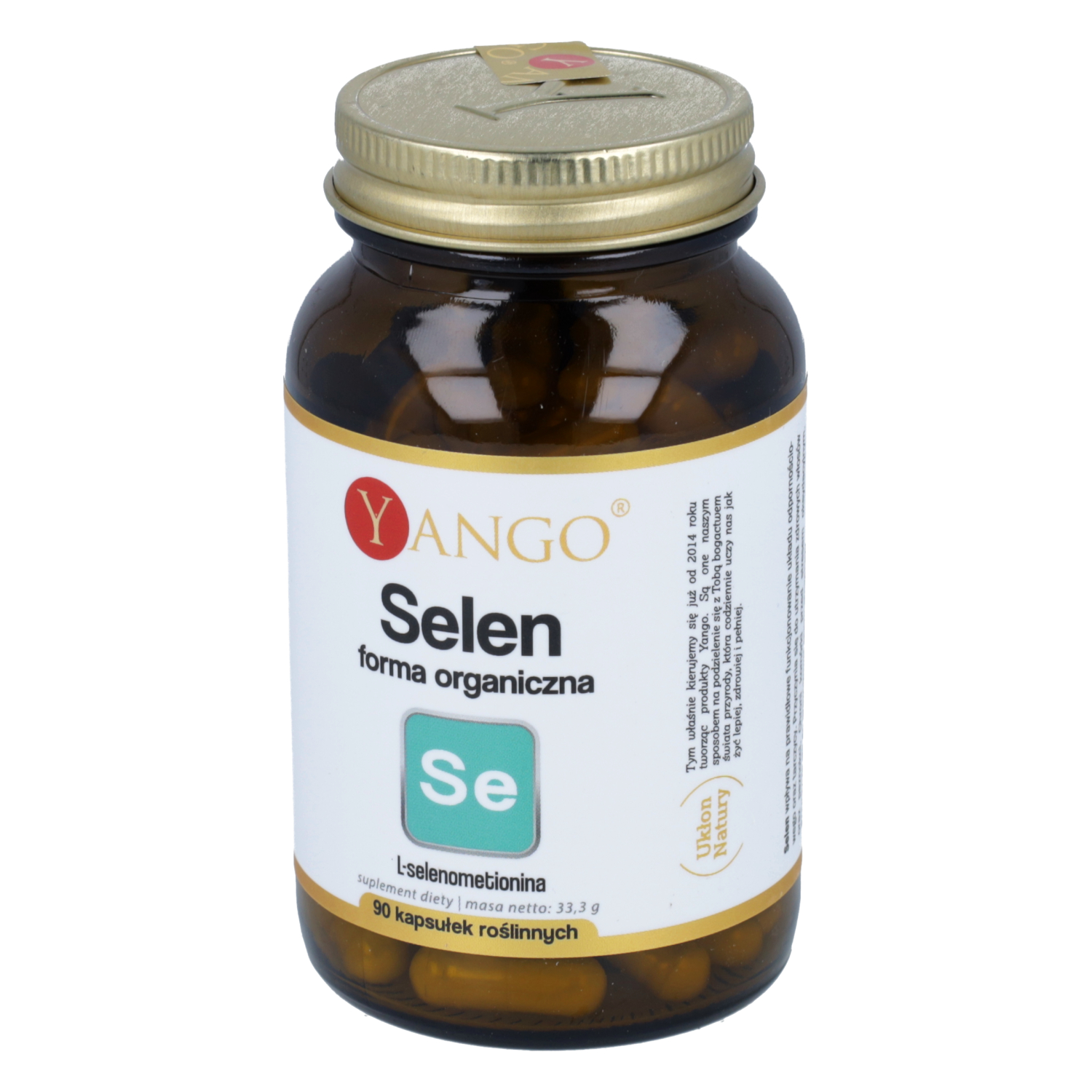 Yango selen forma organiczna, 90 kapsułek