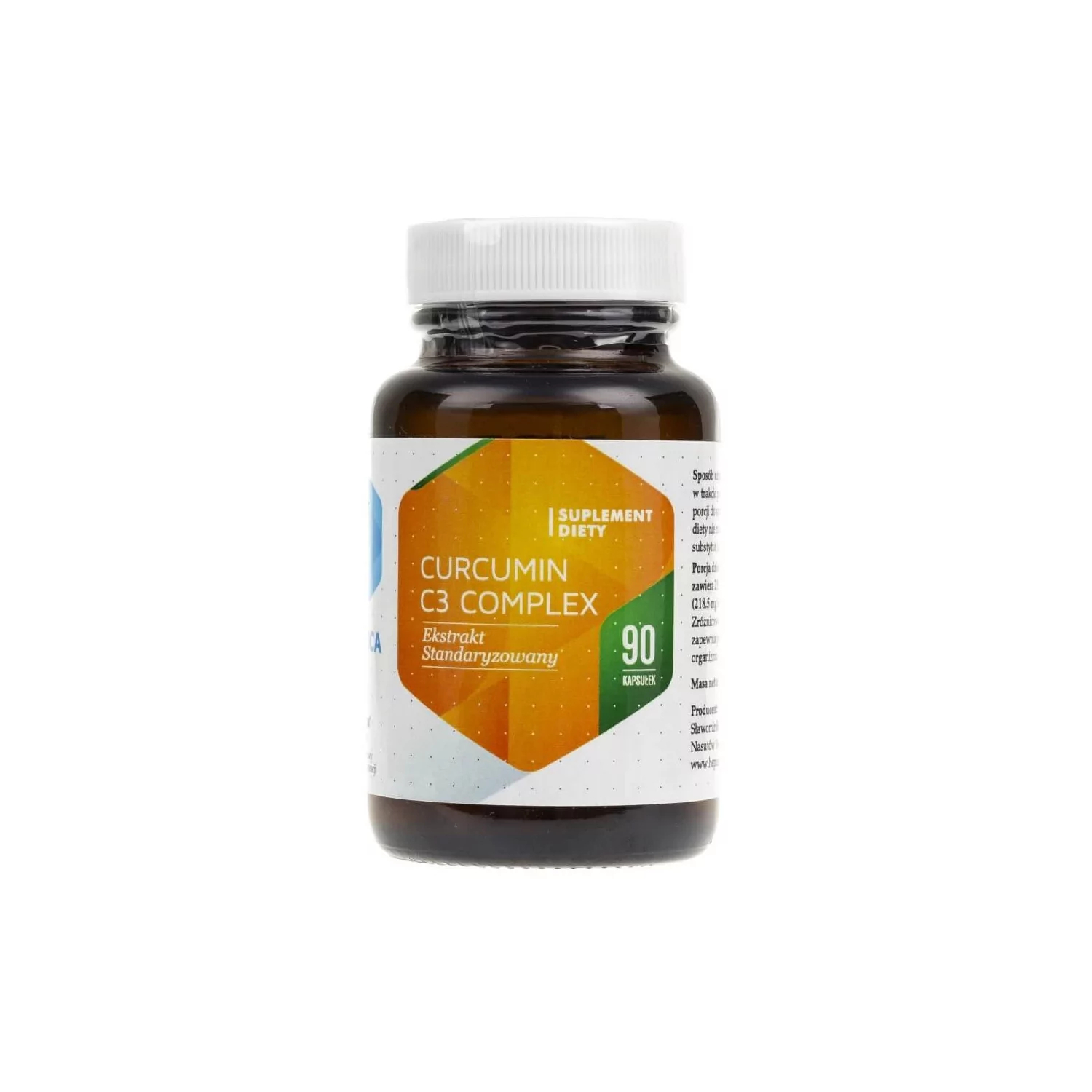 Hepatica curcumin c3 complex, 90 kapsułek