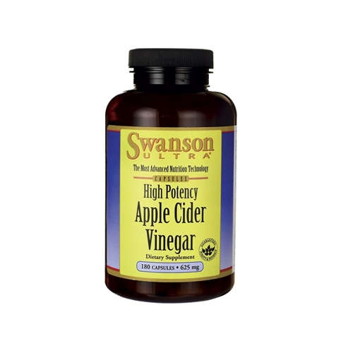 Swanson apple cider vinegar - ocet jabłkowy 625 mg, kapsułki, 180 sztuk