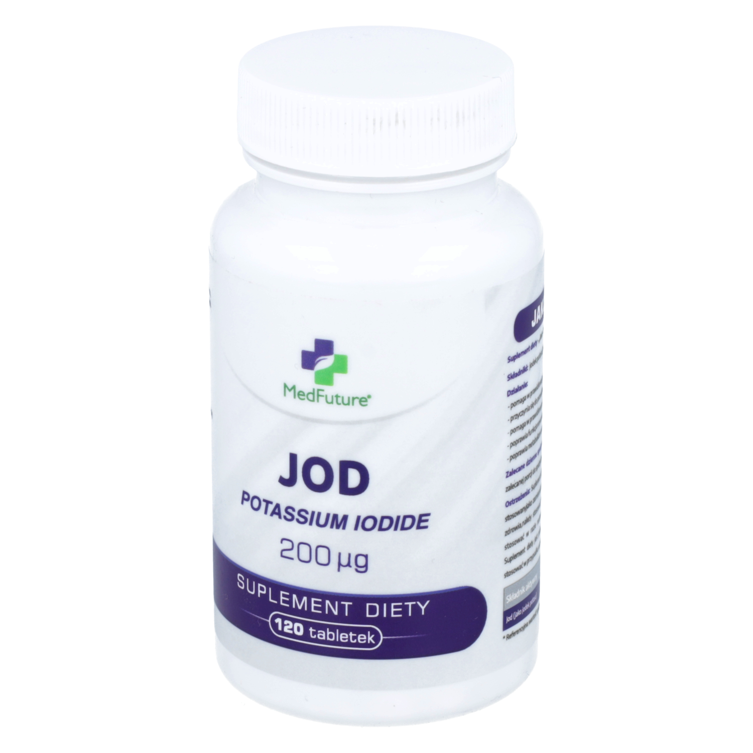 Medfuture jodek potasu 200 mcg, 120 tabletek