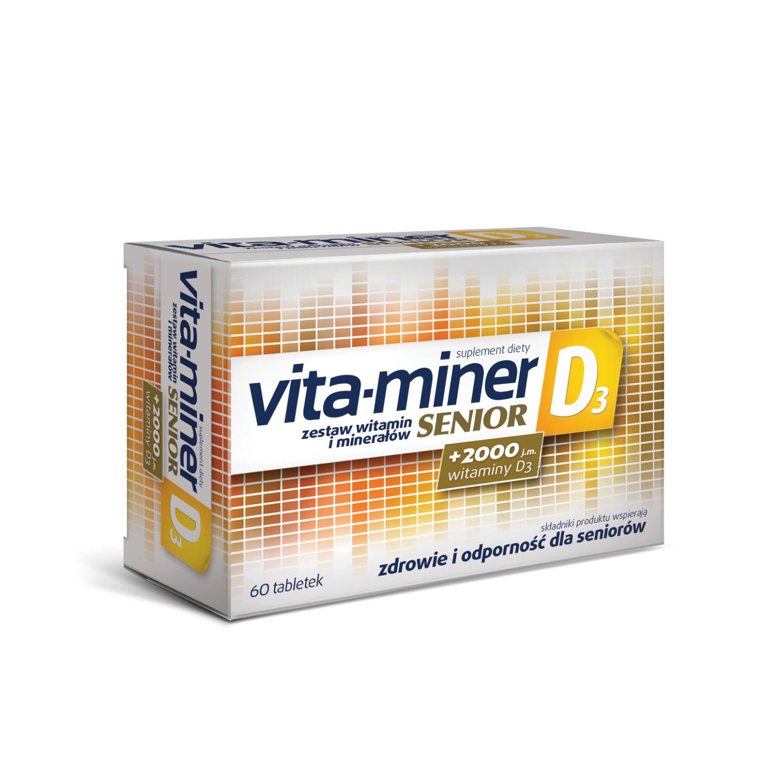 Acti vita-miner senior d3, 60 tabletek