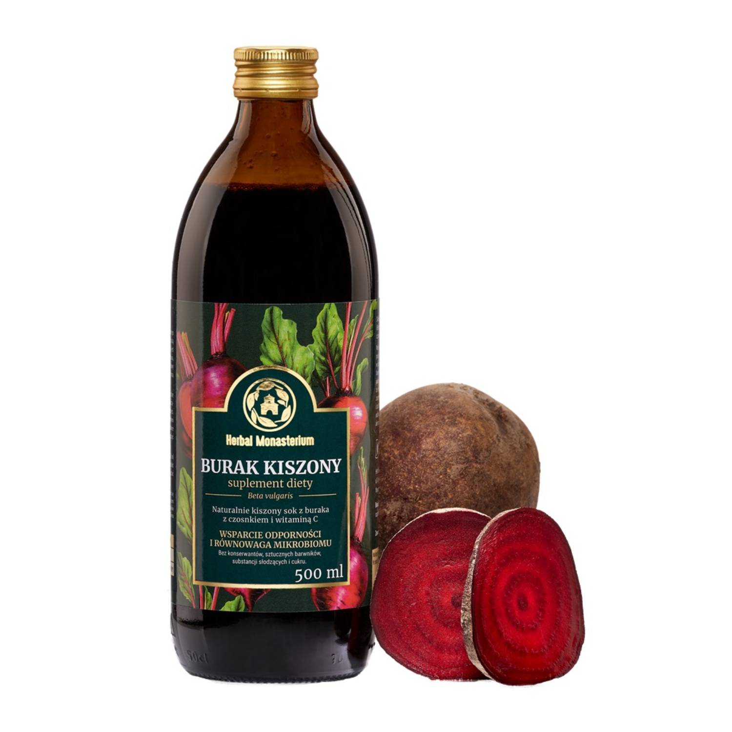 Herbal monasterium burak kiszony, sok, 500 ml
