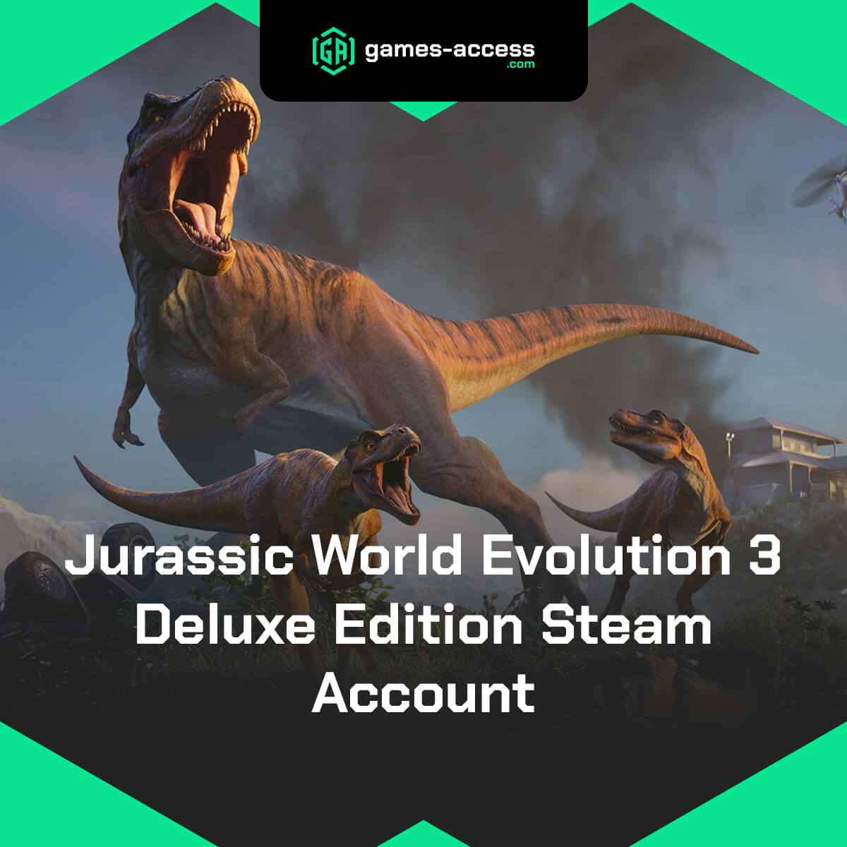 Jurassic World Evolution 3 PC Steam Account – Offline Access