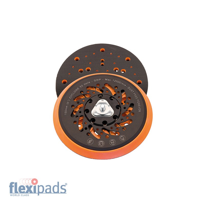 Flexipads 150mm M8 Medium - Dysk wsporczy, rzep