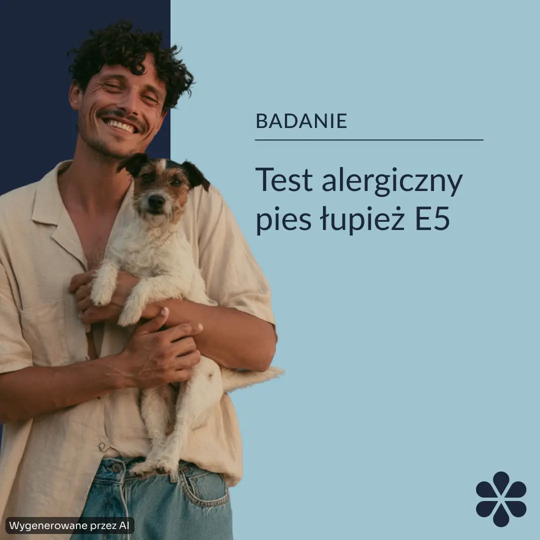 Test alergiczny pies łupież E5