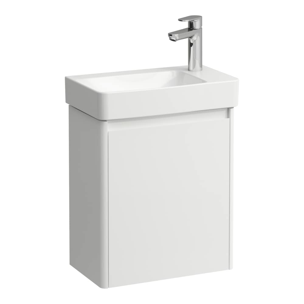 Laufen Base 2.0 umywalka z szafką 48 cm białą H8658642601141