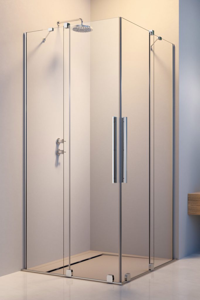 Radaway Furo KDD kabina prysznicowa część prawa 110x110 cm kwadratowa 10105110-01-01R