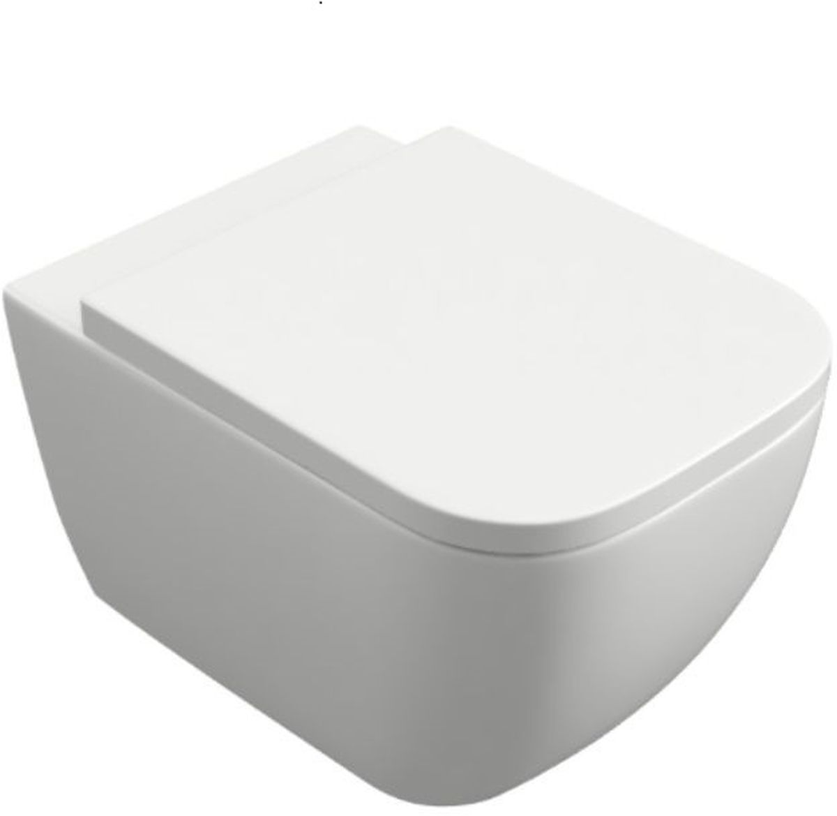 Excellent Ness miska WC bez kołnierza wisząca z deską wolnoopadającą biała CENL.3509.500.WH - Wysyłka w 24h