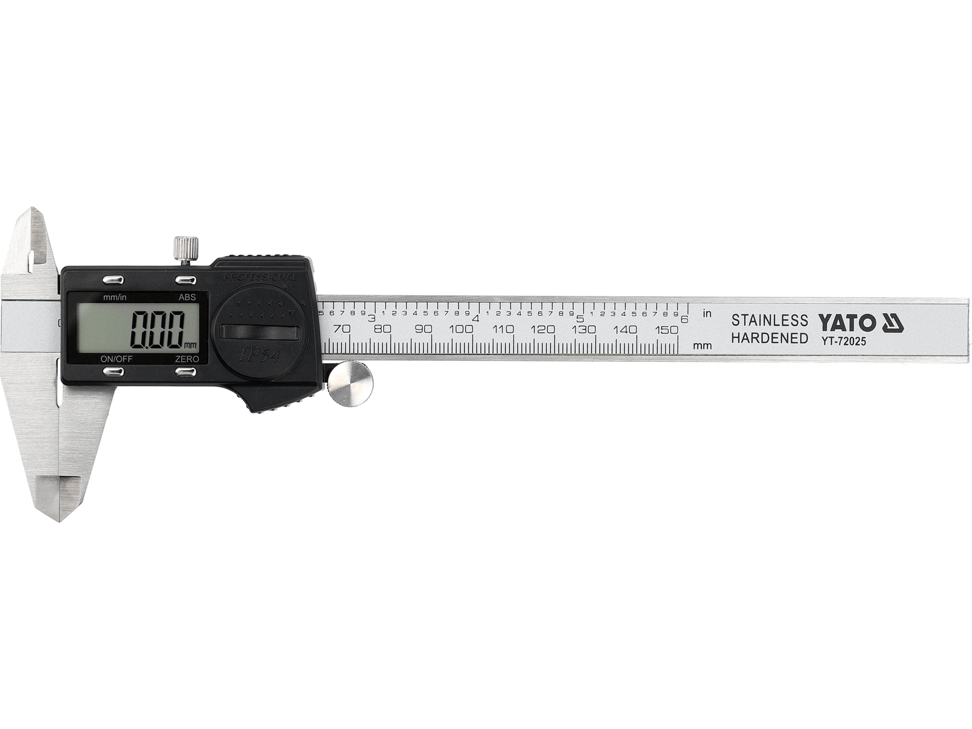 Suwmiarka 150 / 0,03mm, wodoodporna YATO YT-72025