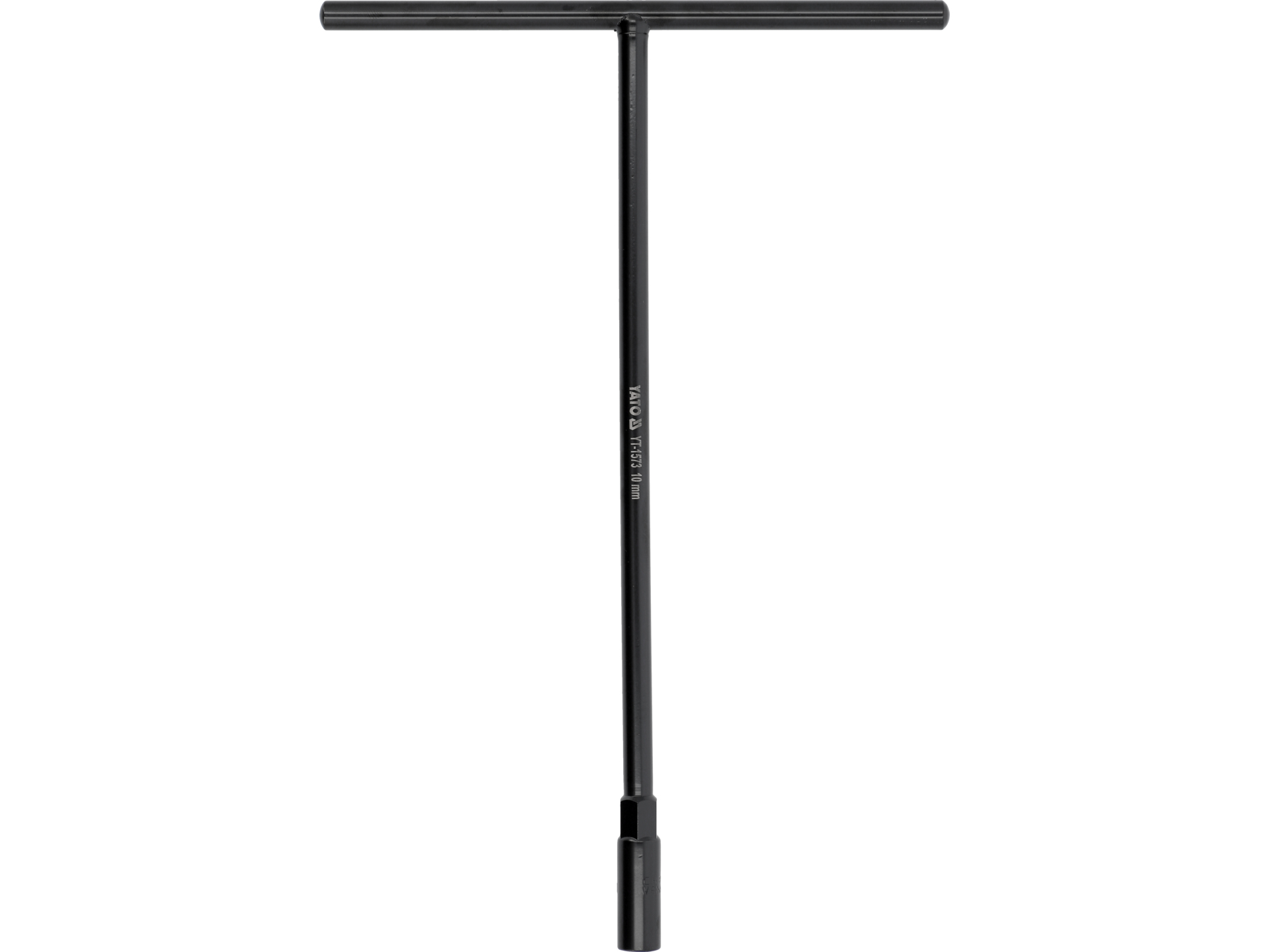 Klucz nasadowy typu t YATO 10mm długość 310mm materiał crv6140 YT-1573