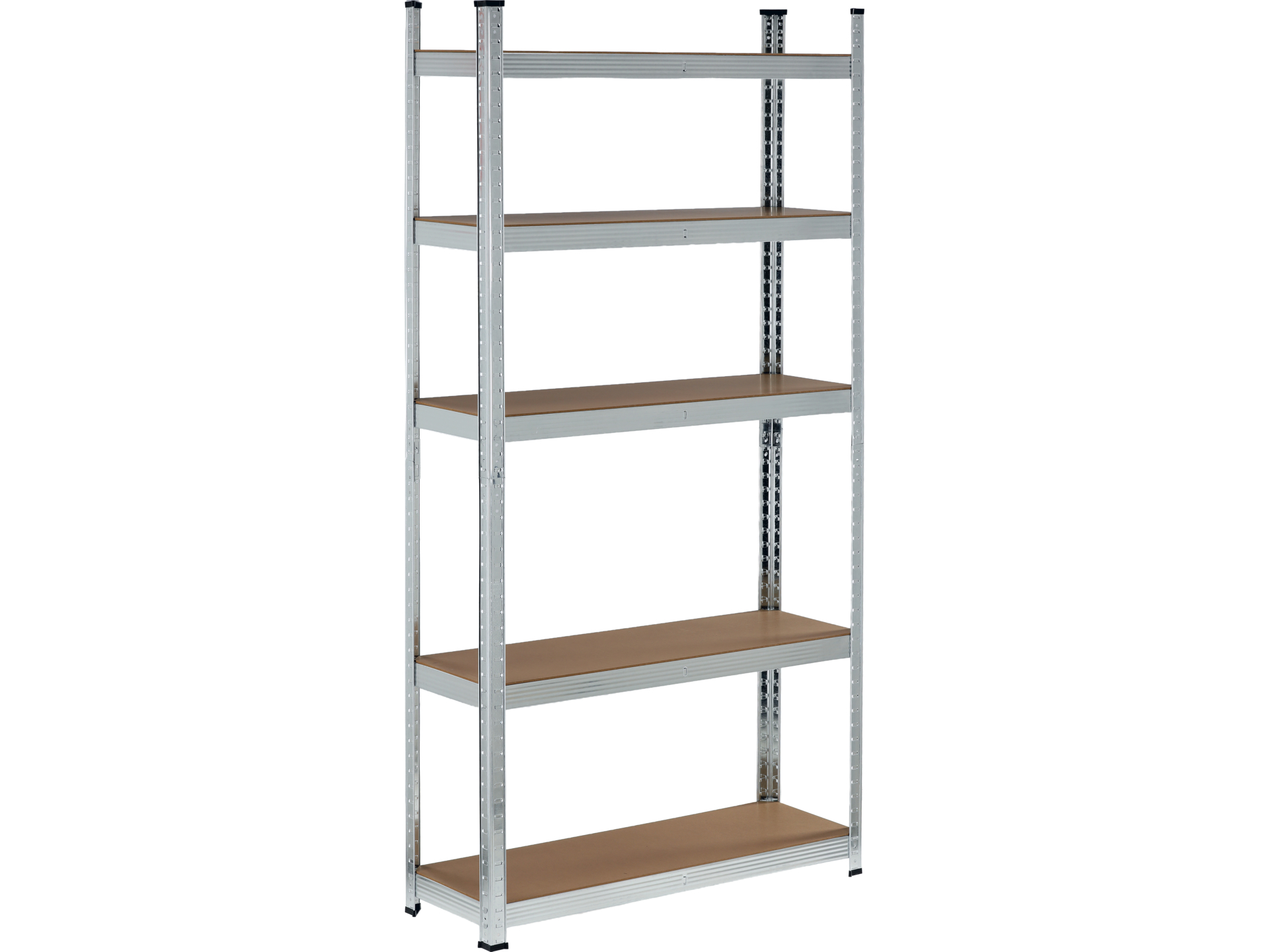 Regał magazynowy metalowy 180x90x30cm ocynk hdf 500kg VOREL 78483