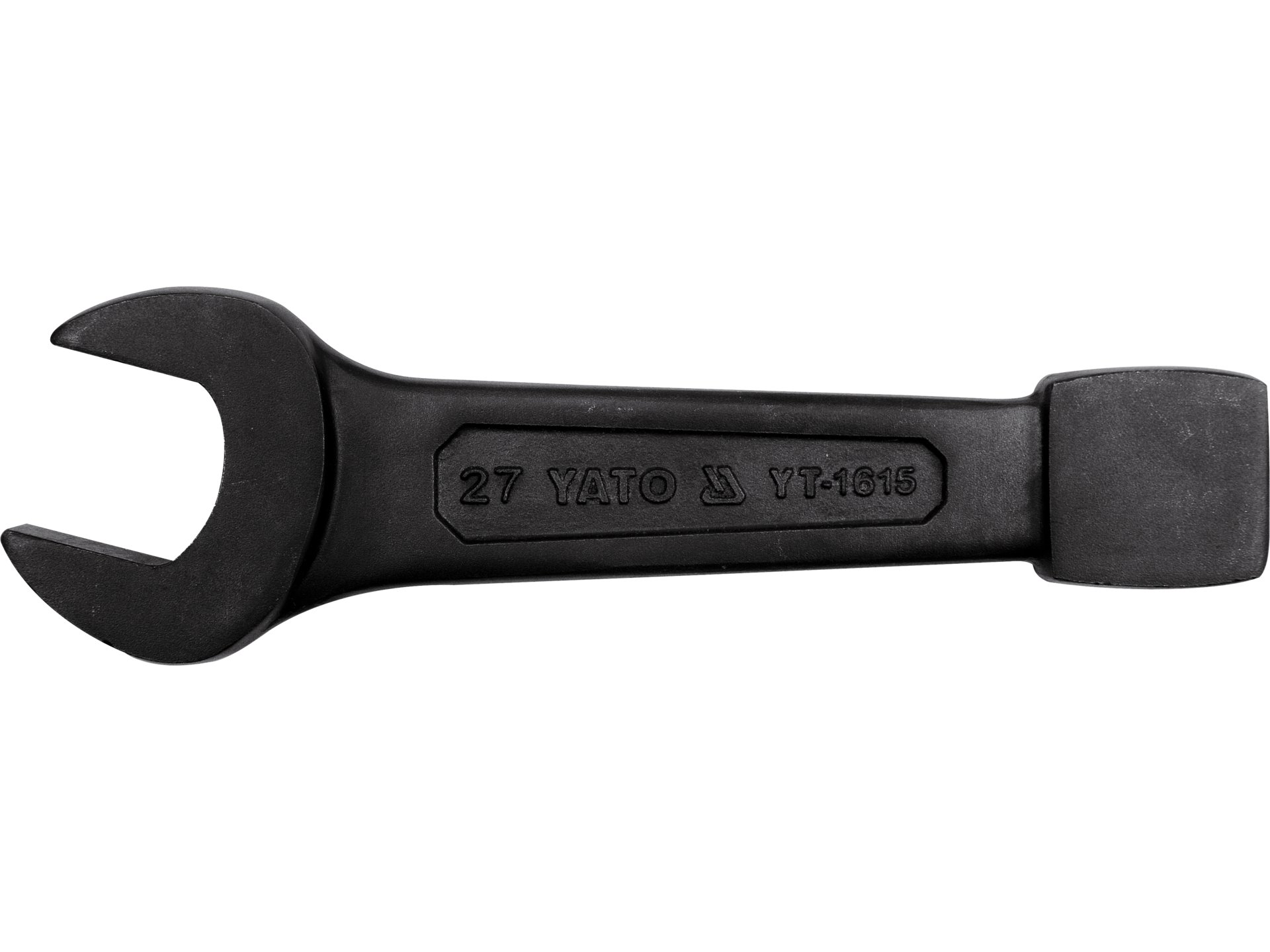 Klucz płaski do pobijania YATO 50mm przemysłowy kuty oksydowany YT-1621