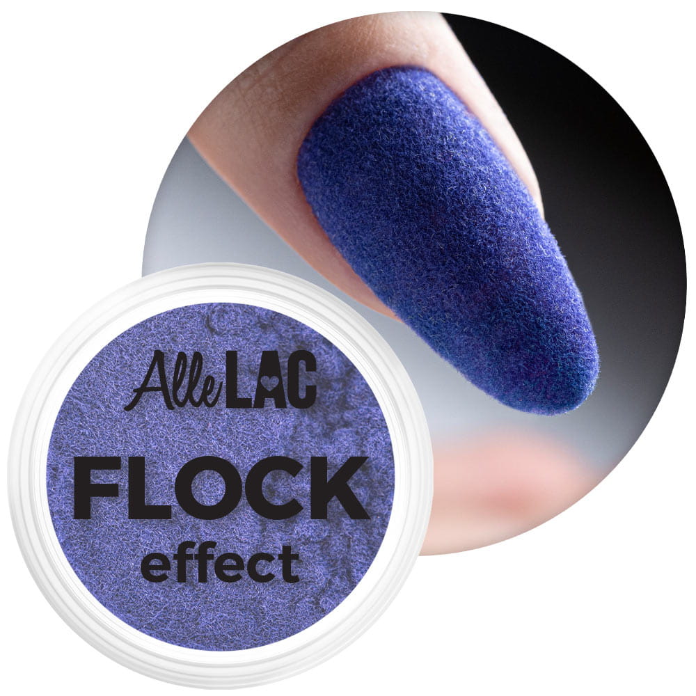 Flock Effect AlleLac zamsz aksamit do paznokci Nr 5