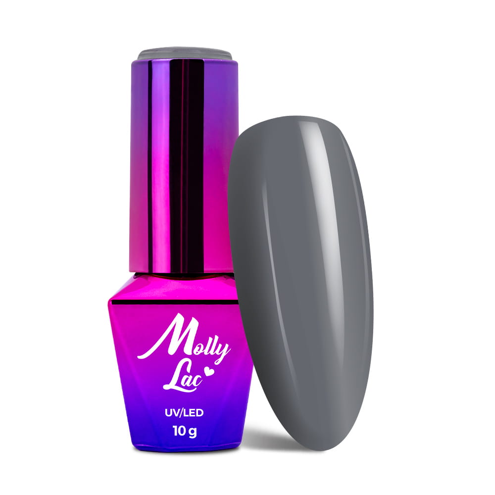 Lakier hybrydowy LED/UV Gel Polish MollyLac Pure Nature Silence Nr 100 10 g