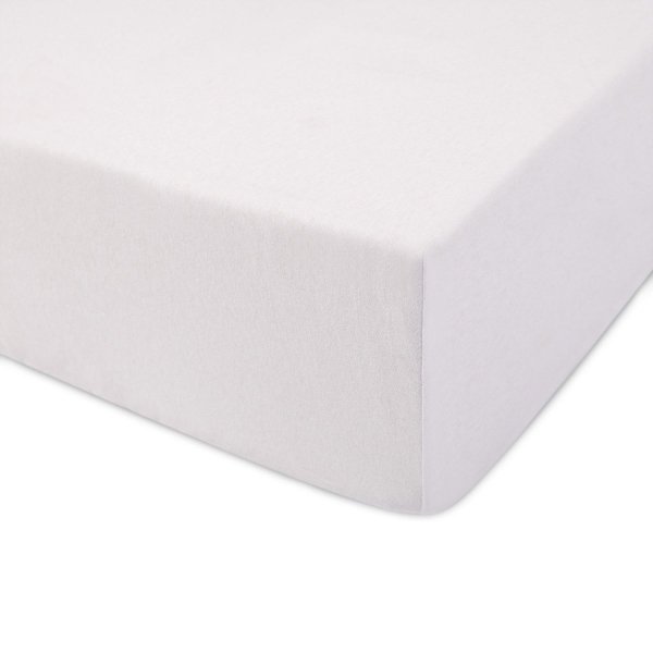 Prześcieradło jersey 80x160x15 z gumką wz. D001 (biały)