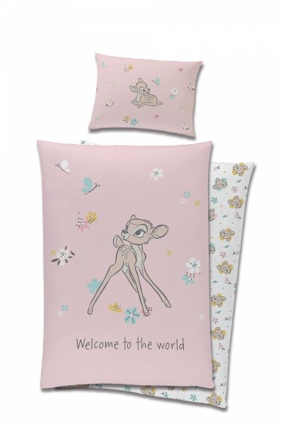 Pościel dziecięca Licencyjna do łóżeczka Bambi 100x135 wz. BAMBI219034-BABY