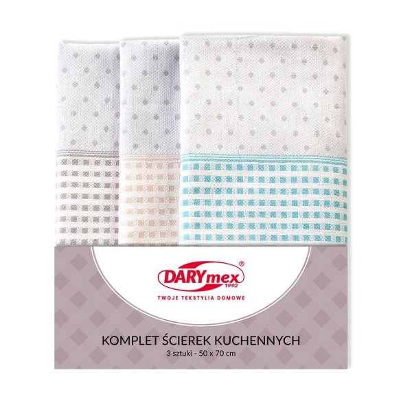 Komplet 3 ścierek kuchennych 50X70 cm wz. Zefirek