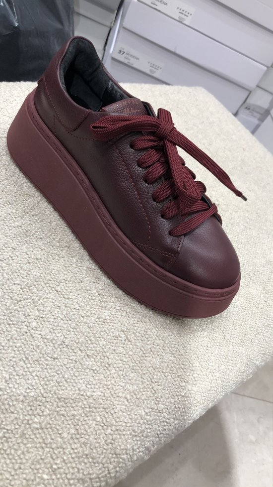 Sneakers SN41 - 1D Bordowy / Bordowy