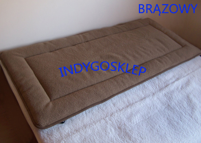 materac merynos australijski perugiano ciemny brąz 100x200 (+-5cm)