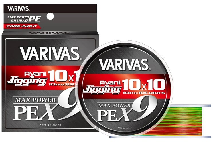 Varivas Plecionka x9 Jigging 10x10 MAX Power PE#3.0 / 0,285mm / 300m
