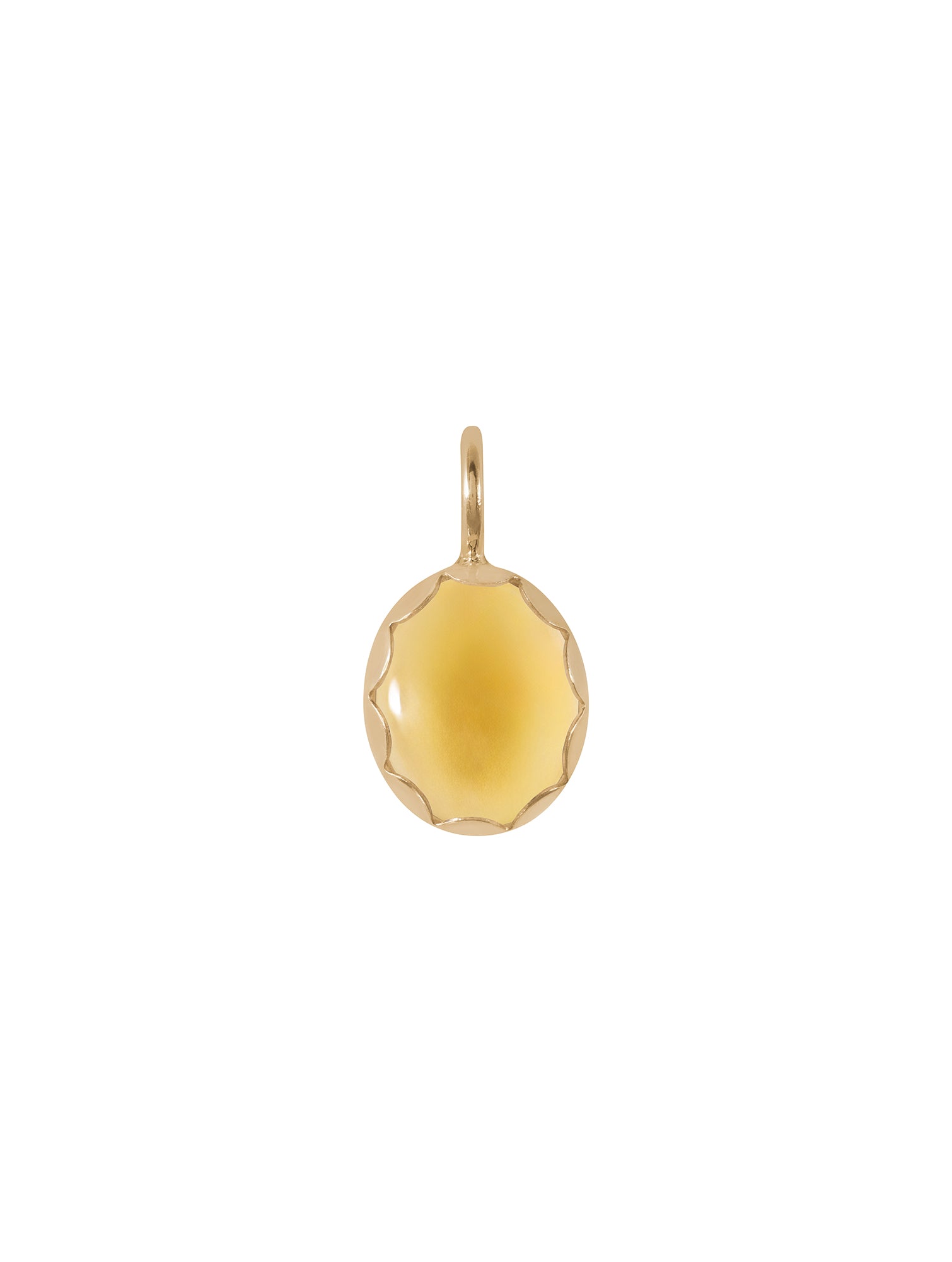 Mist Pendant N°2, chalcedon