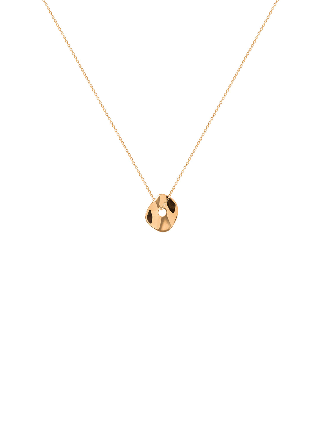 Vanda Necklace N°1 - naszyjnik z zawieszką o nieregularnym kształcie, 42