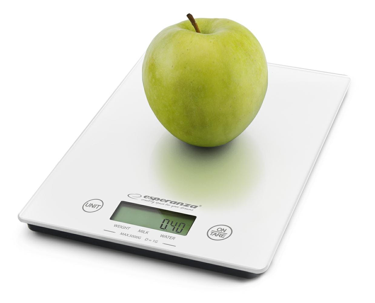 Esperanza WAGA KUCHENNA LEMON BIAŁA LCD EKS002W - Henryx24
