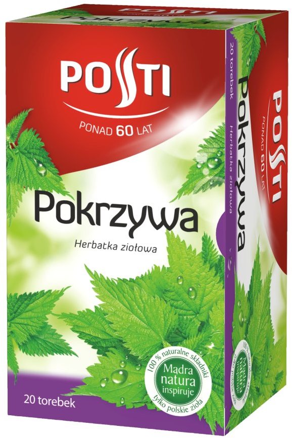 Posti Pokrzywa – herbata pokrzywowa w torebkach 20 x 1,5 g