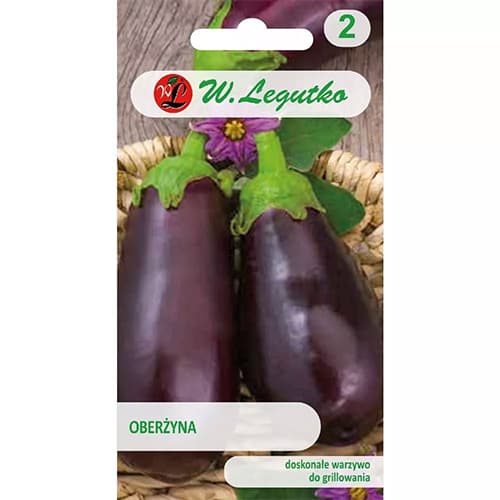 1 szt, Aubergine Black Beauty - Samen: Ilość w opakowaniu: 1 g
