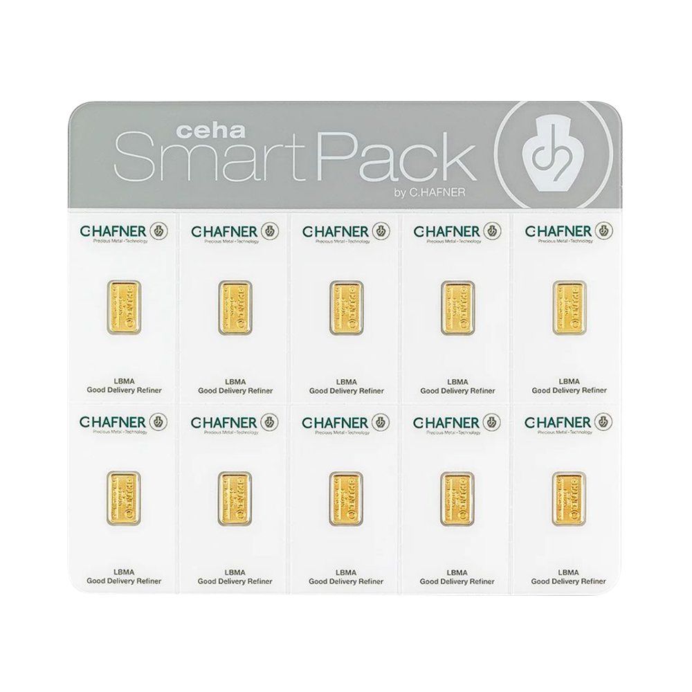 10 x 2 g Sztabka złota SmartPack - Mennica Skarbowa