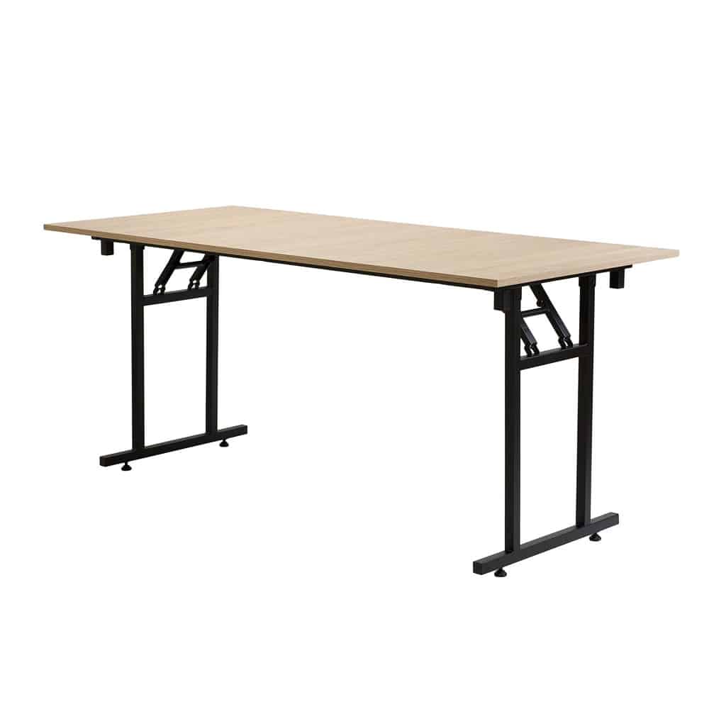 Stół bankietowy konferencyjny prostokątny składany 180x80cm T dąb sonoma