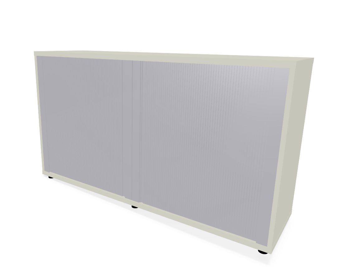 HEBE TS212 regał z żaluzją 140,2x40x79,2h