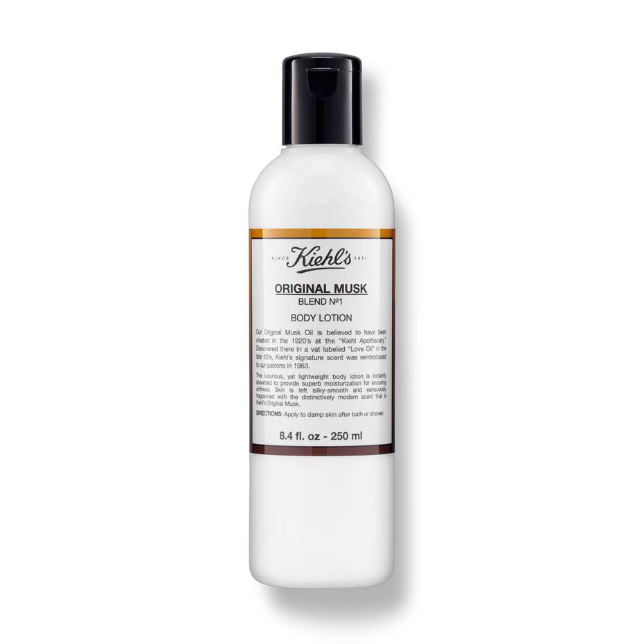 Kiehl's Original Musk Body Lotion - Luksusowy balsam do ciała aromatyzowany piżmem 250 ml Butelka