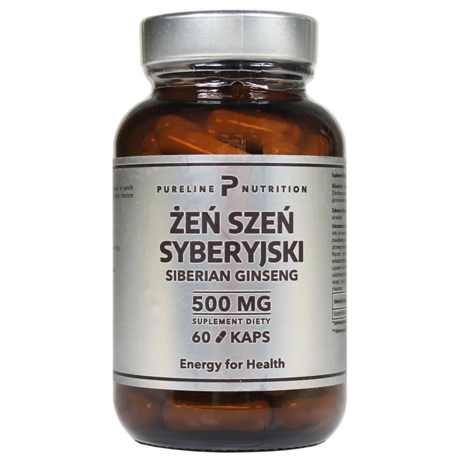 Medfuture pureline żeń-szeń syberyjski ekstrakt 500 mg, 60 kapsułek
