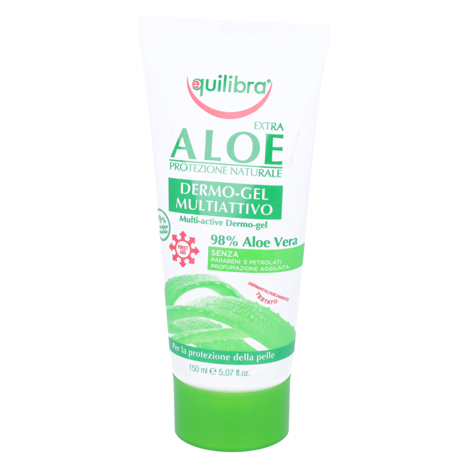 Equilibra extra aloe - żel aloesowy multi-active 98%, 150 ml