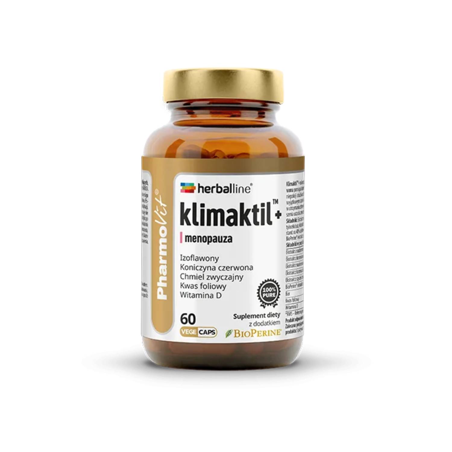 Pharmovit herballine klimaktil+, 60 kapsułek