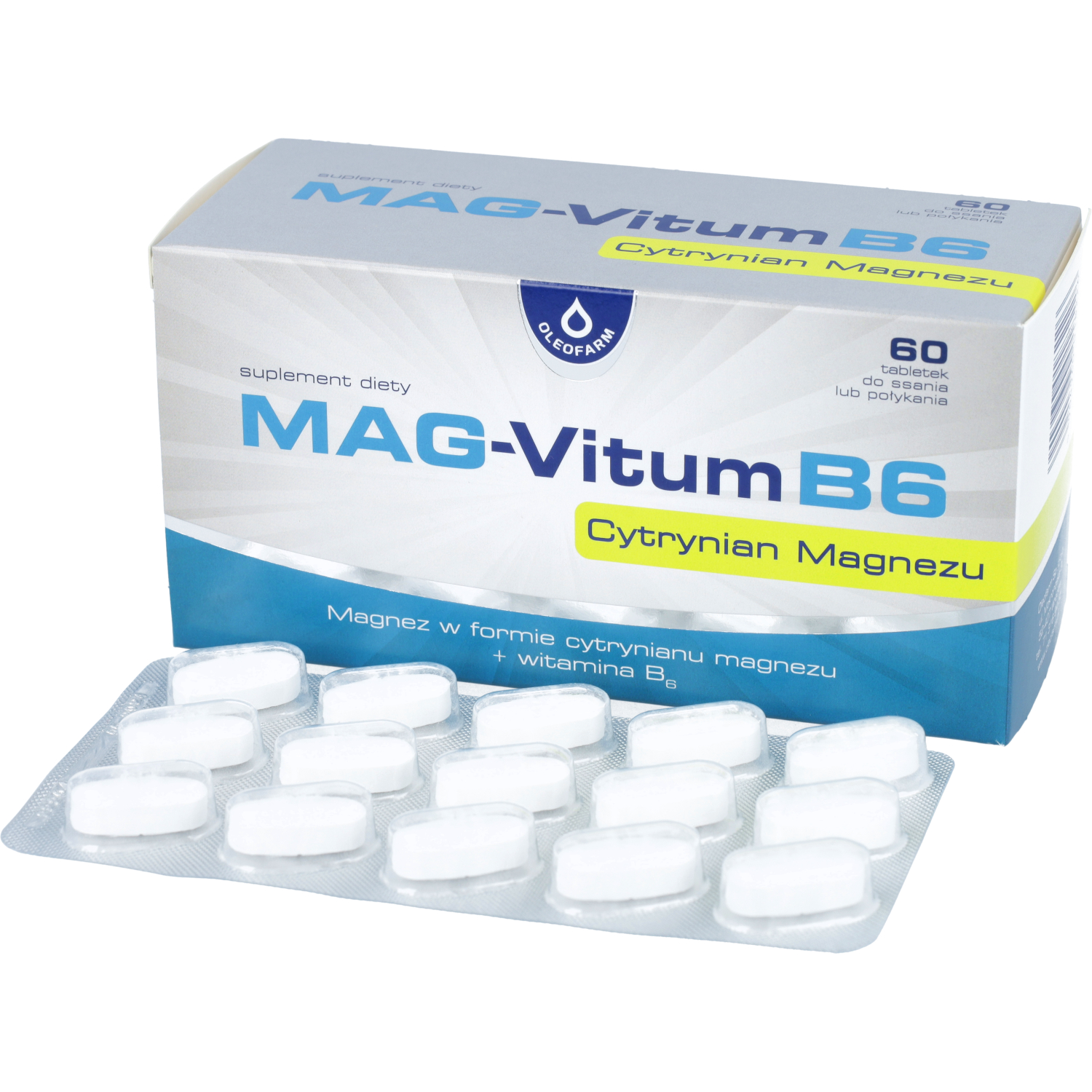 Mag-vitum b6, 60 tabletek do ssania