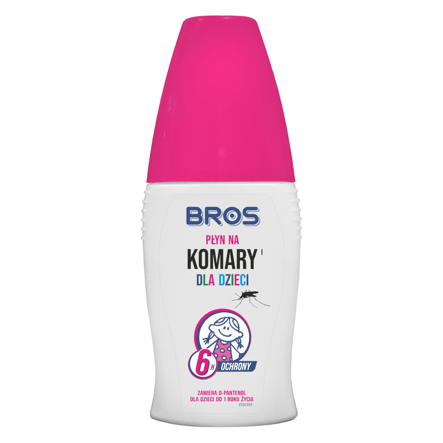 Bros - płyn na komary dla dzieci od 1 roku życia, 50 ml