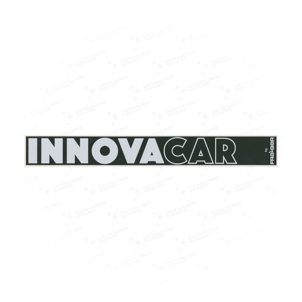 Innovacar Merch Naklejka z Logo – naklejka z logo do ozdabiania samochodu, narzędzi i akcesoriów