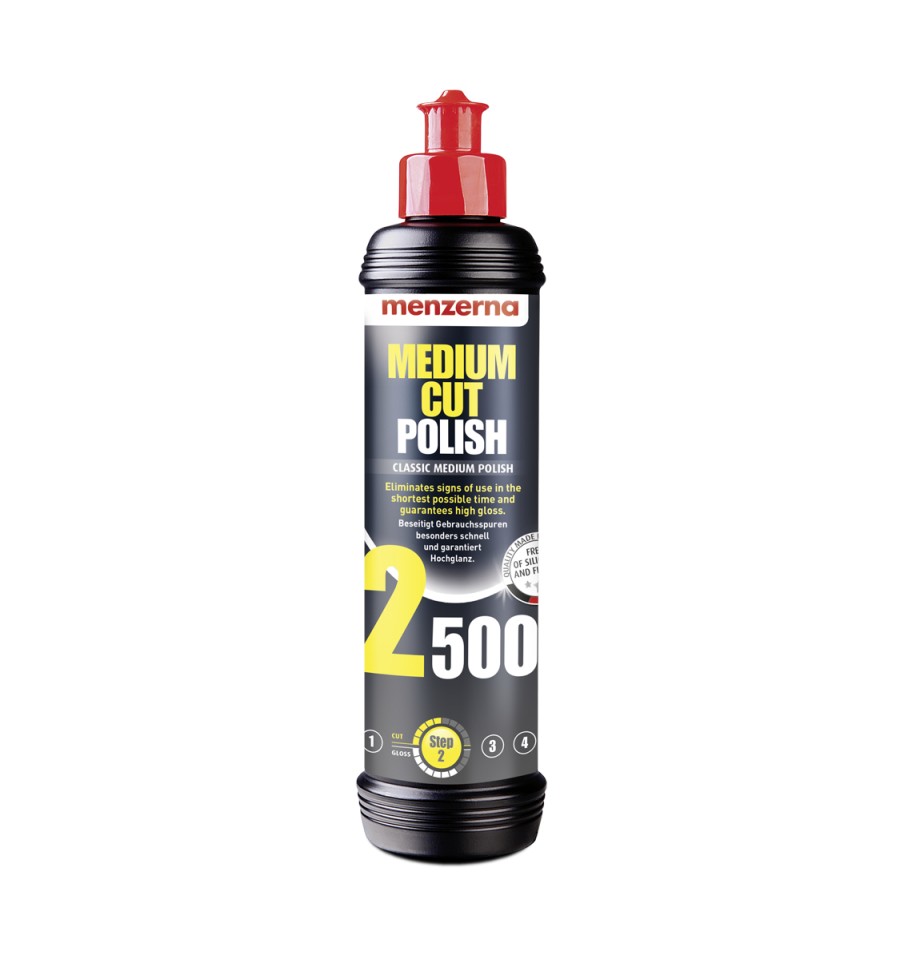 Menzerna 2500 Medium Cut Polish 250ml - średnio ścierna pasta polerska