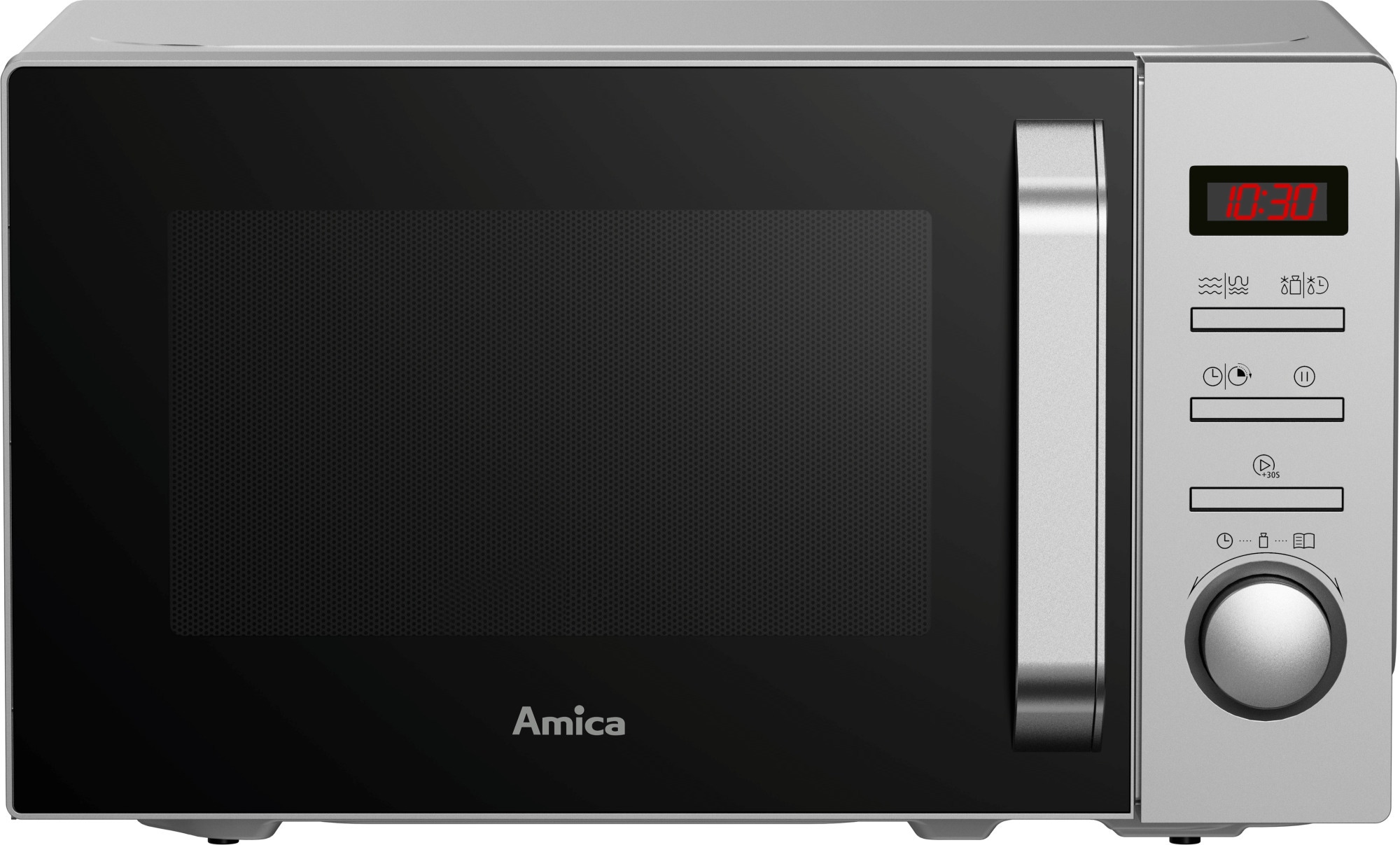Kuchenka mikrofalowa Amica MMF20E3GS Srebrny 1050 W Sterowanie: Elektroniczne