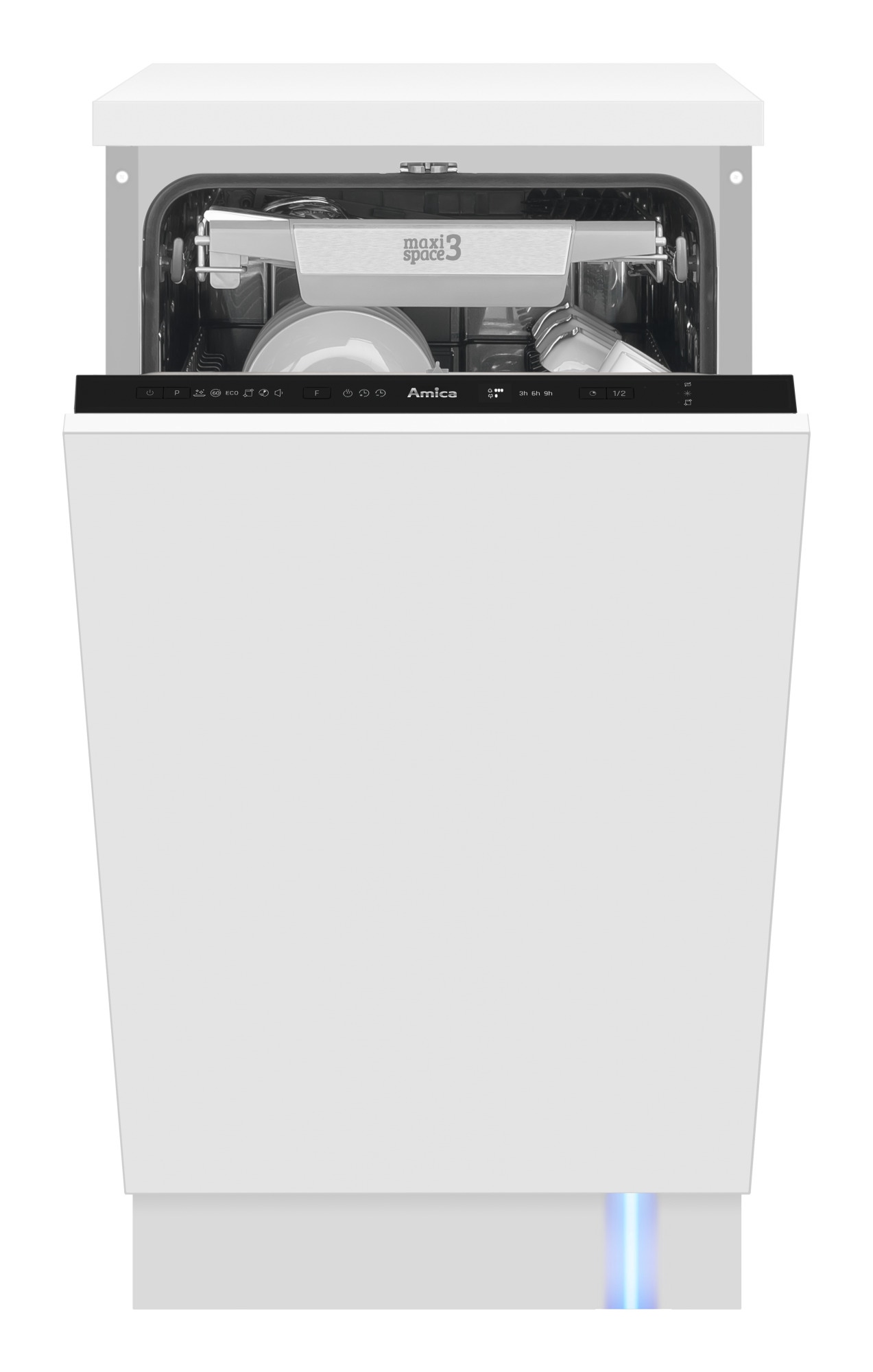 Zmywarka do zabudowy Amica DIM42E6EBqO 45 cm SilentDrive 2.0